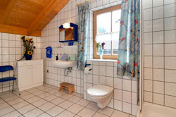 Ferienwohnung Panoramablick Bad