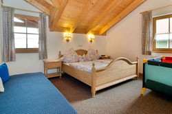 Ferienwohnung Panoramablick Schlafzimmer