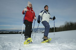 Schneeschuhwandern, die neue Trendsportart